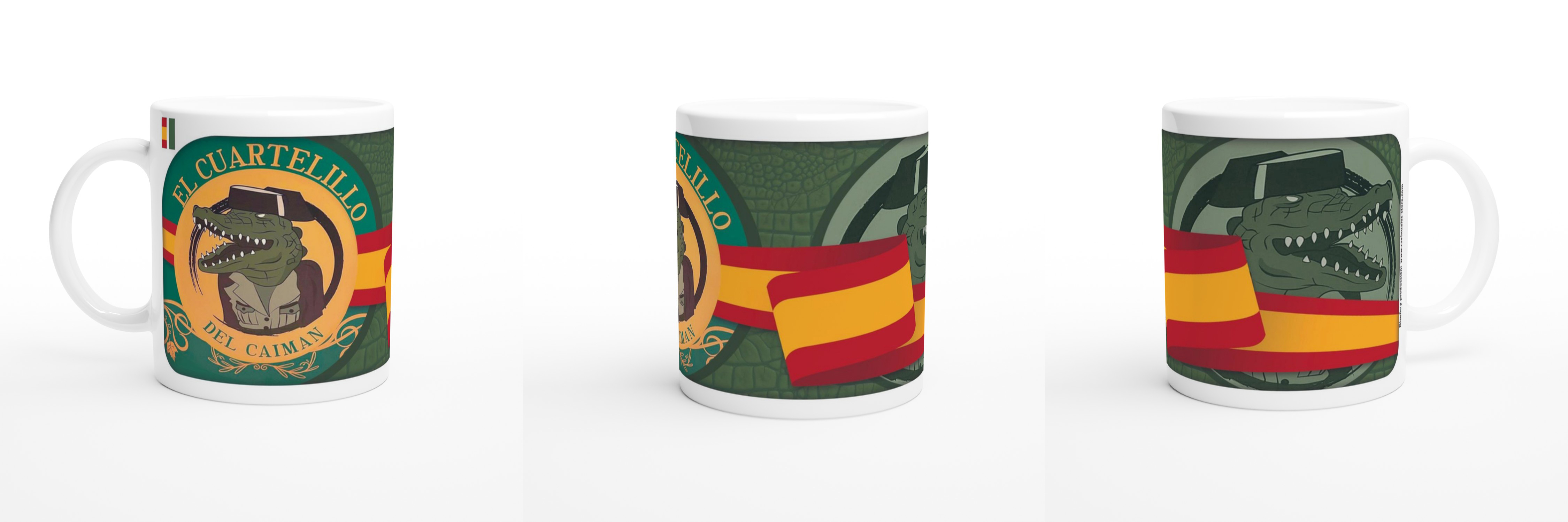 Custom mug for El Cuartelillo del Caimán, Zaragoza
